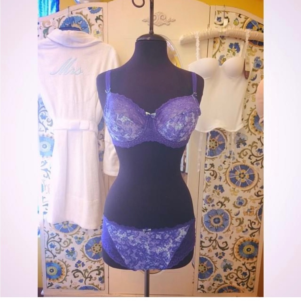 Fantasie Julia NWOT *from a bra boutique* bra is 40FF underwear XL washed